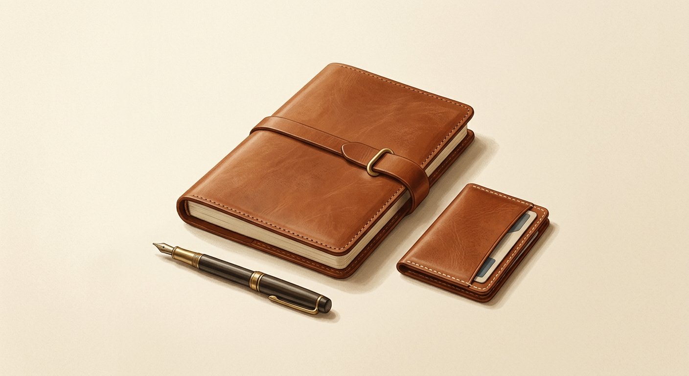 Illustrative leather goods image for this page
