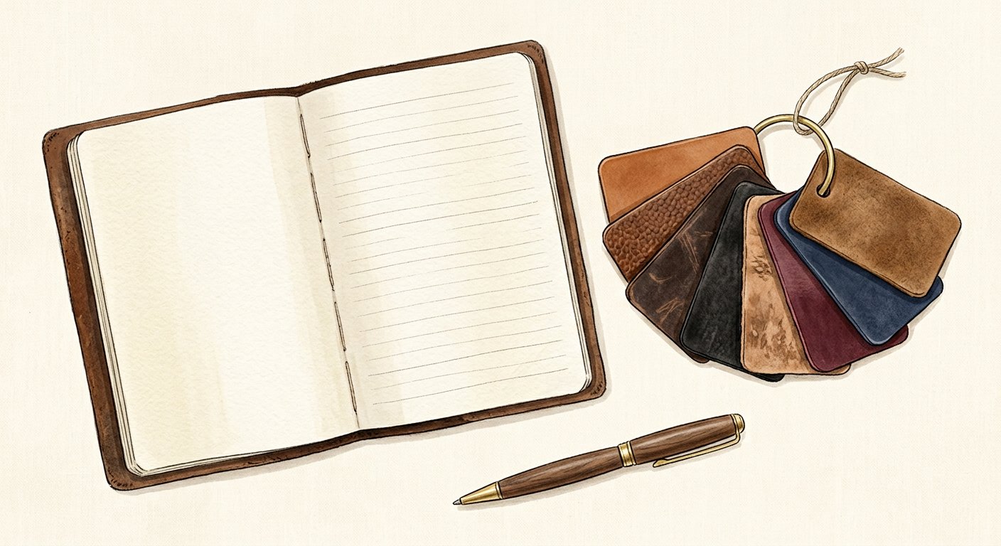 Illustrative leather goods image for this page